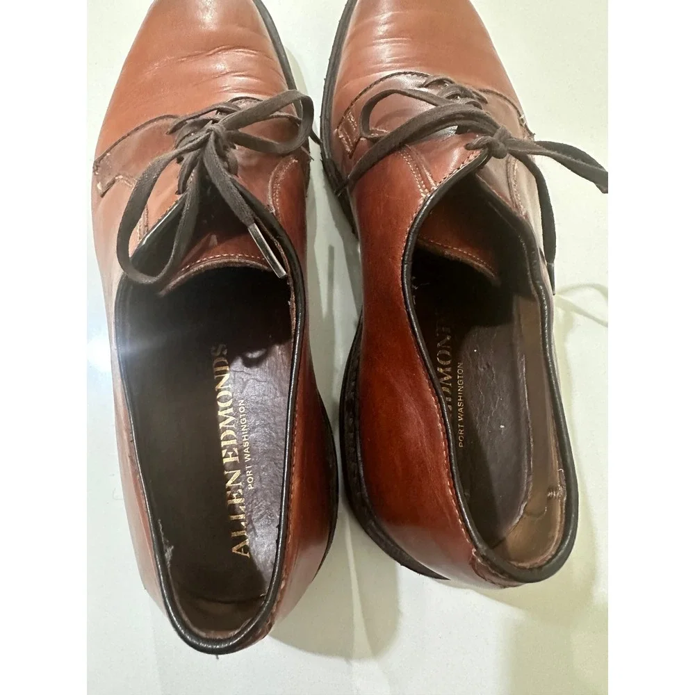 Allen Edmonds‎ Badlands Leather Comfort Shoes Mens 11 D 8091